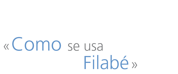Como se usa Filabé